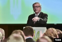 Президент Єврокомісії Жан-Клод Юнкер у Києві, квітень 2015 року