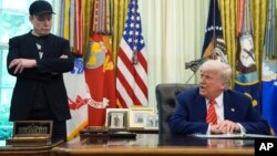 Илон Маск и Дональд Трамп в Овальном кабинете Белого дома