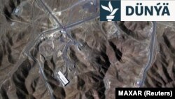 ABŞ-nyň zarba urgamyndan öň Fordo toplumynyň satellitden alnan suraty