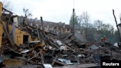 Наслідки російського удару по Києву, 24 квітня 2025 року 