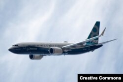 یک بوئینگ ۷۳۷ مکس در تصویری از سال گذشته میلادی