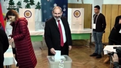 Armenian Leaders Vote In Snap Elections