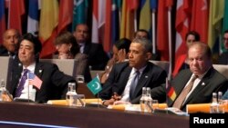 نشست امنیت هسته‌ای در لاهه هلند.