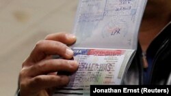 Віза ЗША ў пашпарце