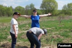 Тацяна Караткевіч з сынам