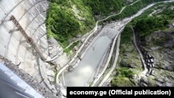 Плотина Ингури ГЭС
