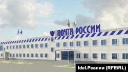 Еще один вид на новый ЛПЦ. Эскиз ГУП "Татинвестгражданпроект"