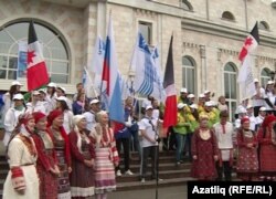 Тантананың иң мөһим мизгеле Ижау шәһәренең үзәк мәйданында булды