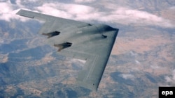 Американский бомбардировщик B-2