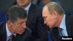 Дмитрий Козак и Владимир Путин, архивное фото