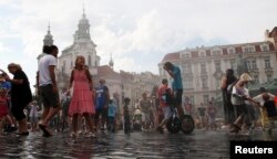 Прага. Тарихи алаң. 6 тамыз 2013 жыл.