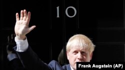 Մեծ Բրիտանիայի վարչապետ Բորիս Ջոնսոնը, Լոնդոն: 