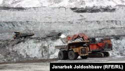 Кумтөр алтын кениндеги казуу иштери, 22-февраль, 2013.  