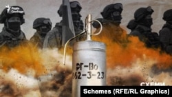 Зокрема, вони застосовують проти українських військових новітні газові гранати РГ-Во