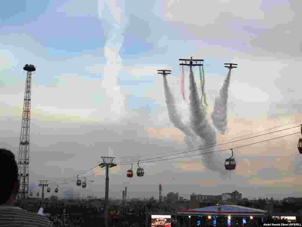 Нооруз (Улустун Улуу күнү) бир катар чыгыш элдеринде кеңири майрамдалды. Ирбил шаары, Ирак.