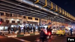 حضور سنگین نیروهای پلیس در تهران