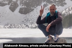 Сяргей Дубінін на адпачынку, фота з прыватнага архіву Аляксандра Алмаева