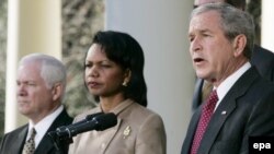 خانم رايس می گويد، رييس جمهور آمریکا زمانی اين تصميم را گرفت که نشانه های فعاليت های بحران ساز ايرانيان در عراق افزايش يافت.