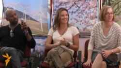 Романи Малко и Джилл Вагнер в Бишкеке