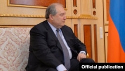 Президент Армении Армен Саркисян (архив)