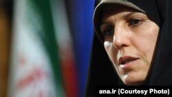 شهیندخت ملاوردی معاون امور زنان و خانواده ریاست جمهوری ایران