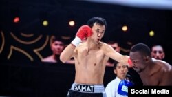 Самат Абдрахманов жана Брендон Денес. 27-октябрь, 2025-жыл. 