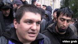 Ахра Авидзба и задержанный вместе с ним Талех Гасанов (архивная фотография)
