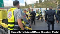 На месте теракта в Иерусалиме, 8 сентября 2025 года