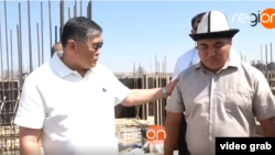 Камчыбек Ташиев менен Жайнак Немат уулу.