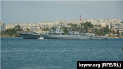 Корабель Чорноморського флоту РФ у Севастополі, архівне фото
