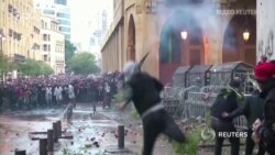 Ліван: сутички поліцейських із протестувальниками тривали дві ночі поспіль – відео