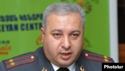 Заместитель начальника Дорожной полиции Артур Тоноян (архив)