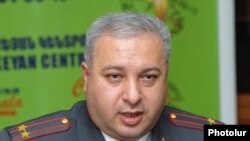 Заместитель начальника Дорожной полиции Артур Тоноян