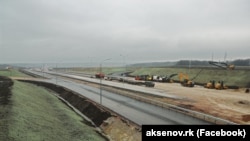 "Tavrida" trassasınıñ qurulışı, arhiv süreti