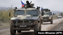 Российские миротворцы в Нагорном Карабахе, ноябрь 2020 г․