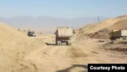 Фото прислано жителями кишлака Хумгарон