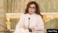 Azərbaycanın birinci vitse-prezidenti Mehriban Əliyevanın sədrliyi ilə müşavirə keçirilib. 09mart2017.