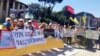 Українці в Римі виступили проти візиту Путіна до Італії