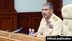 Ադրբեջանի պաշտպանության նախարար Զաքիր Հասանով, արխիվ