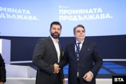 Крили Петков и Асен Василев на Общото събрание на ПП, 27 септември 2025 г.