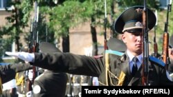 Кыргыз жоокерлери. 