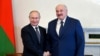 Уладзімір Пуцін і Аляксандар Лукашэнка