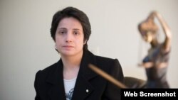 Ирандык укук коргоочу Насрин Сотуде. 