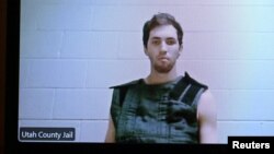 Тайлер Робинсон на первом слушании по делу об убийству Чарли Кирка, Юта, США, 16 сентября 2025 года