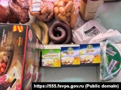 Санкційні продукти, заборонені владою Росії в анексованому Криму як заходи у відповідь на міжнародні санкції, квітень 2025 року