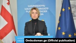 О вызовах, с которыми пришлось столкнуться Грузии в 2020 году, на пресс-конференции рассказала Народный защитник Нино Ломджария