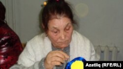 Нәсимә апа Төхвәтуллина калфак тегә