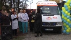 Українець із Німеччини купив «швидку» для п’яти сіл на Херсонщині (відео)