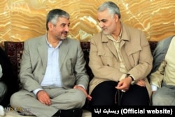 محمدعلی جعفری و قاسم سلیمانی