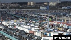 Рынак у Ждановічах пад Менскам<br /><br />